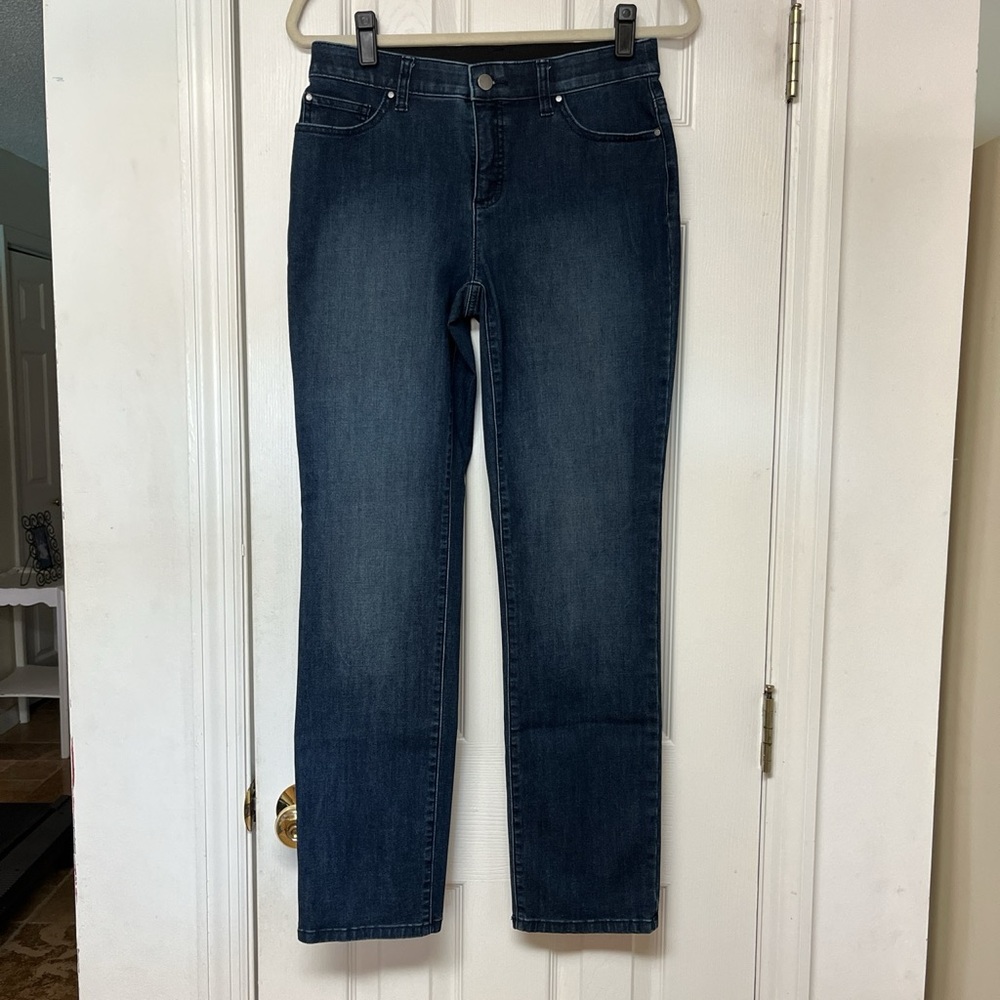 Chico’s Fabulously Slimming Comfort Waist Straight Leg Jeans